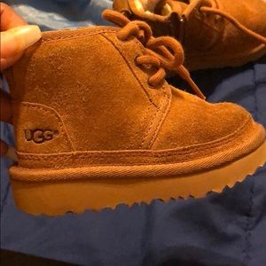 They have been worn but in great condition.